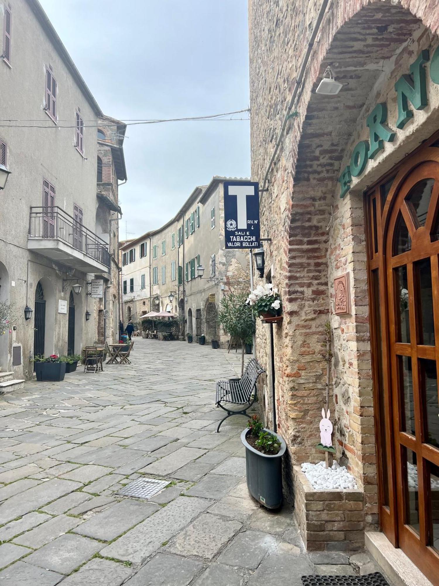 Casa Pruno Rosso Lejlighed Montemerano Eksteriør billede