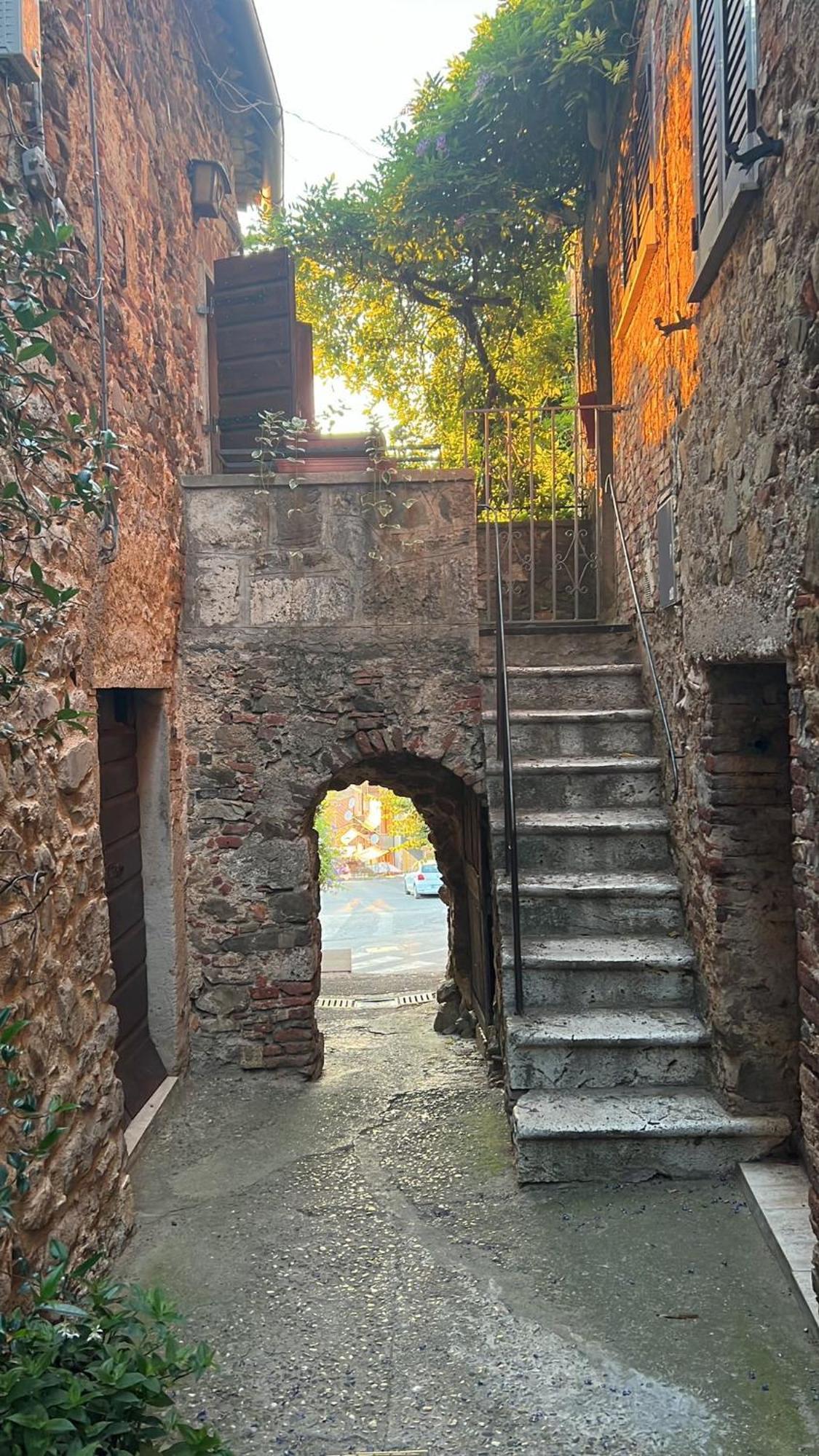 Casa Pruno Rosso Lejlighed Montemerano Eksteriør billede
